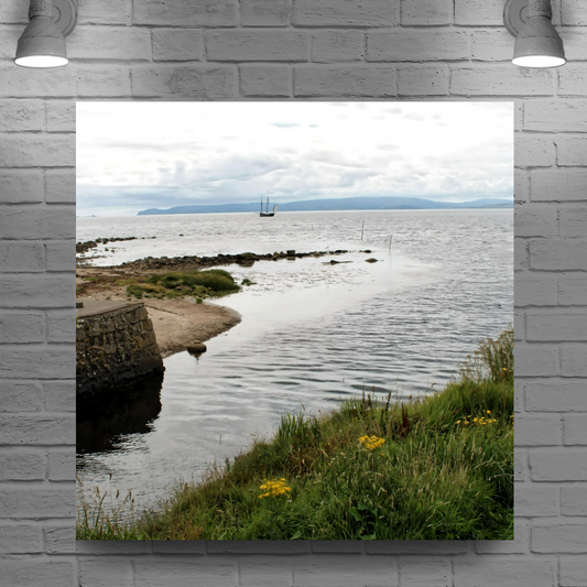 Canvas Art. Scottish Landscapes & Seascapes. Blackwaterfoot. Isle of Arran. Scotland.