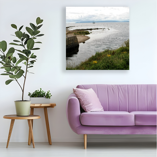 Canvas Art. Scottish Landscapes & Seascapes. Blackwaterfoot. Isle of Arran. Scotland.