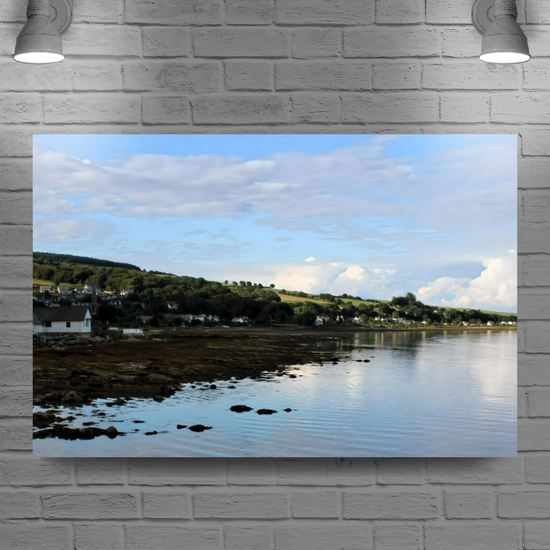 Canvas Art. Scottish Landscapes & Seascapes. Lamlash. Isle of Arran. Scotland.