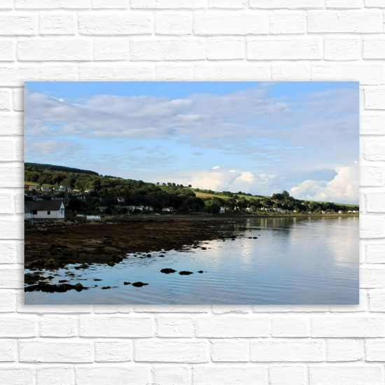 Canvas Art. Scottish Landscapes & Seascapes. Lamlash. Isle of Arran. Scotland.