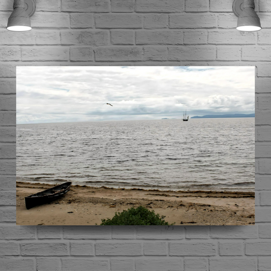 Canvas Art. Scottish Landscapes & Seascapes. Blackwaterfoot. Isle of Arran. Scotland.