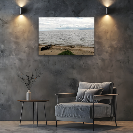 Canvas Art. Scottish Landscapes & Seascapes. Blackwaterfoot. Isle of Arran. Scotland.