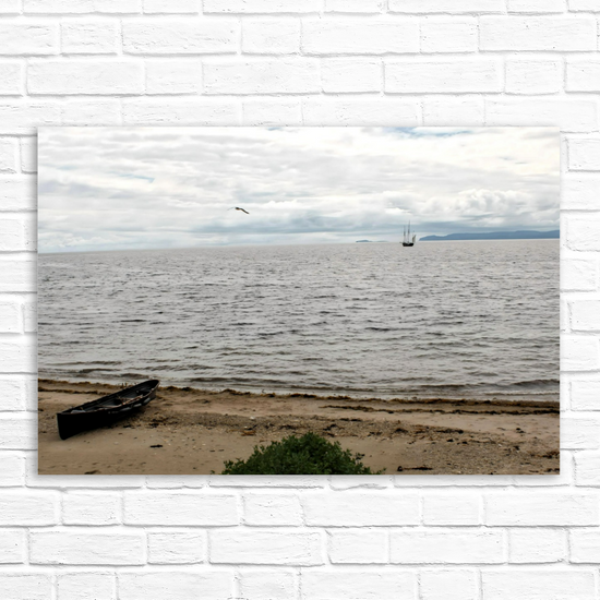 Canvas Art. Scottish Landscapes & Seascapes. Blackwaterfoot. Isle of Arran. Scotland.