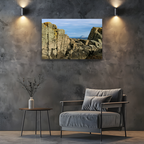 Canvas Art. Scottish Landscapes & Seascapes. Sliddery. Isle of Arran. Scotland.