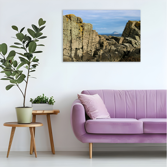 Canvas Art. Scottish Landscapes & Seascapes. Sliddery. Isle of Arran. Scotland.