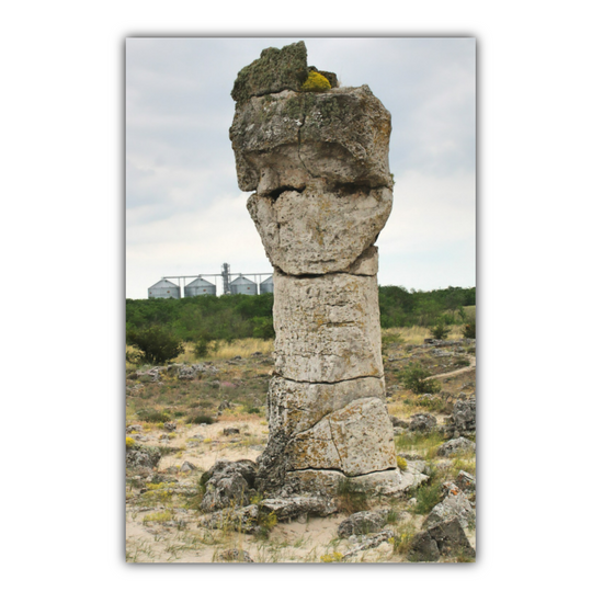 Canvas Art. Bulgarian Landscapes & Landmarks. Stone Forest. Varna. Bulgaria.