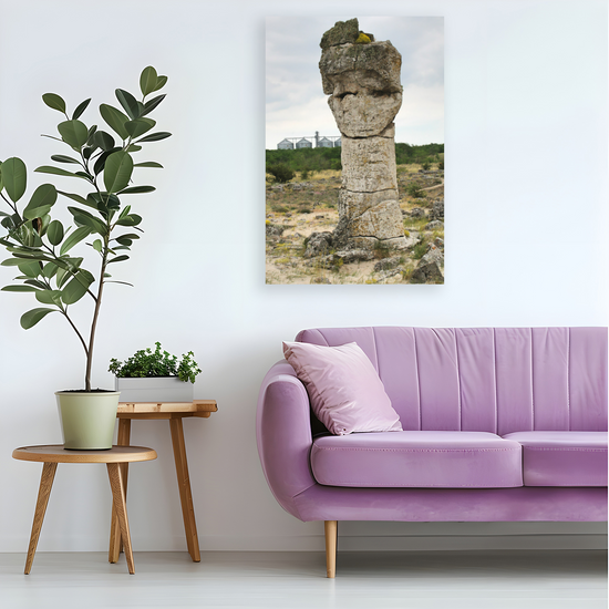 Canvas Art. Bulgarian Landscapes & Landmarks. Stone Forest. Varna. Bulgaria.