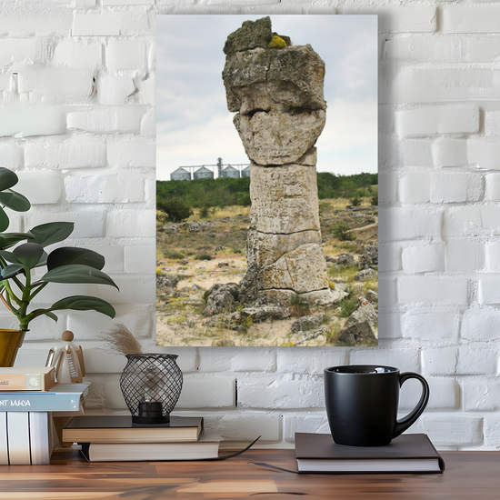 Canvas Art. Bulgarian Landscapes & Landmarks. Stone Forest. Varna. Bulgaria.