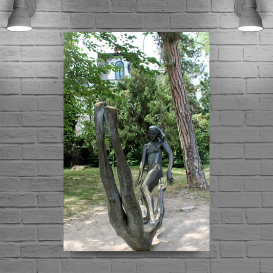 Canvas Art. Bulgarian Cityscapes & Landmarks. Sea Garden. Varna Bulgaria.