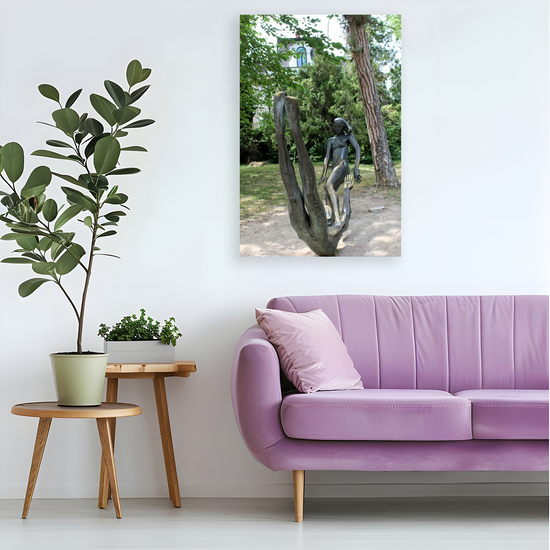 Canvas Art. Bulgarian Cityscapes & Landmarks. Sea Garden. Varna Bulgaria.