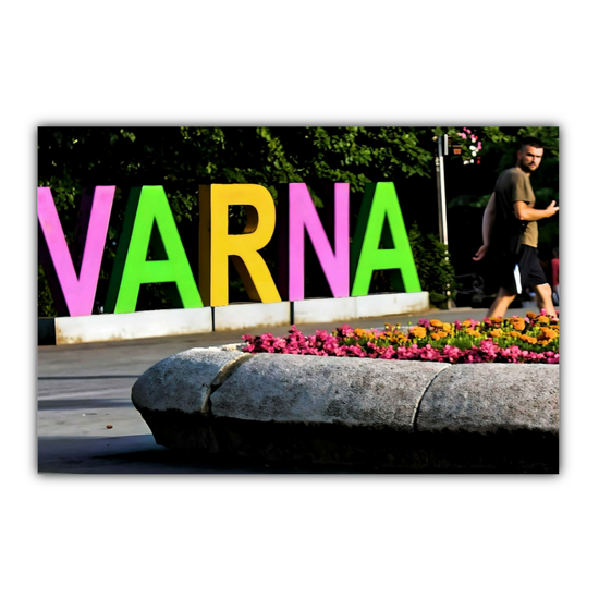 Canvas Art. Bulgarian Landscapes & Cityscapes. Varna. Bulgaria.