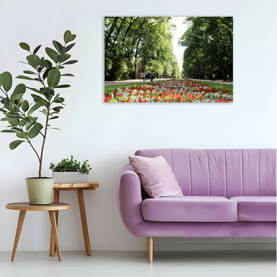 Canvas Art. Bulgarian Cityscapes & Nature. Sea Garden. Varna. Bulgaria.