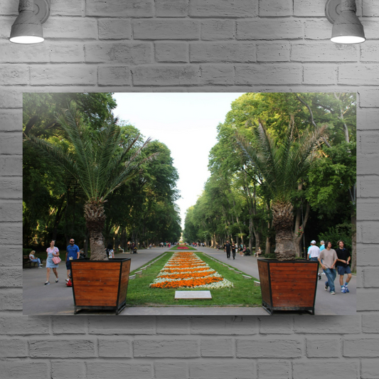 Canvas Art. Bulgarian Cityscapes & Nature. Sea Garden. Varna. Bulgaria.