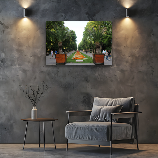Canvas Art. Bulgarian Cityscapes & Nature. Sea Garden. Varna. Bulgaria.