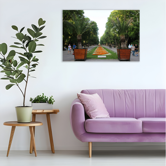 Canvas Art. Bulgarian Cityscapes & Nature. Sea Garden. Varna. Bulgaria.