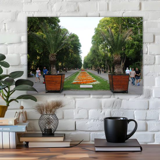 Canvas Art. Bulgarian Cityscapes & Nature. Sea Garden. Varna. Bulgaria.