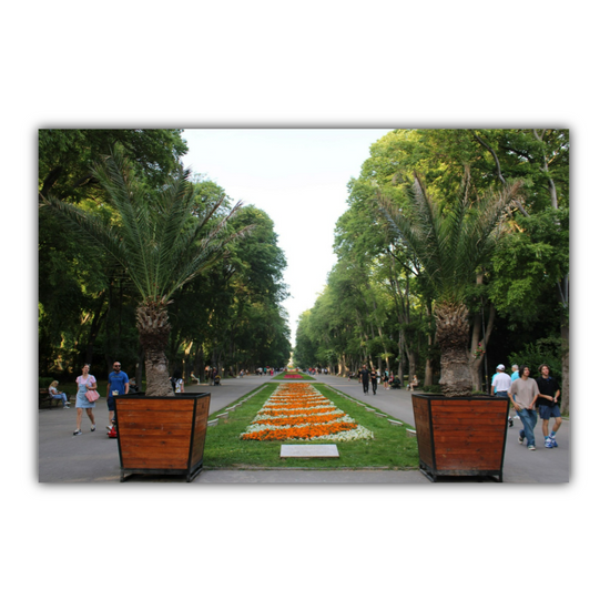 Canvas Art. Bulgarian Cityscapes & Nature. Sea Garden. Varna. Bulgaria.