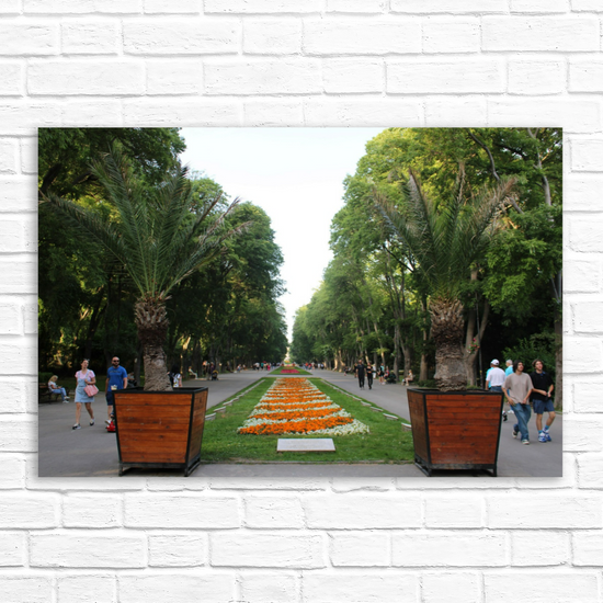 Canvas Art. Bulgarian Cityscapes & Nature. Sea Garden. Varna. Bulgaria.