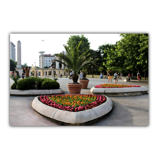 Canvas Art. Bulgarian Cityscapes & Nature. Sea Garden. Varna. Bulgaria.