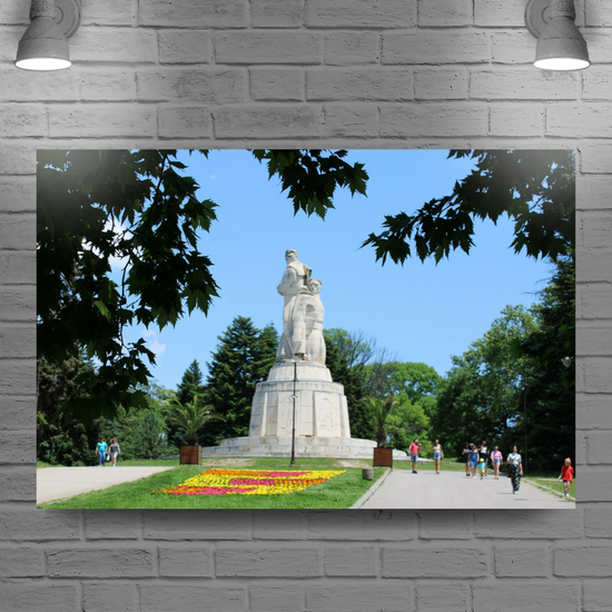 Canvas Art. Bulgarian Cityscapes & Landmarks. Sea Garden. Varna. Bulgaria.