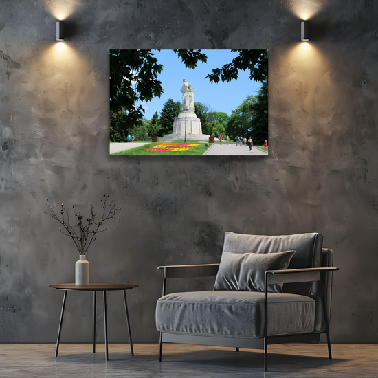 Canvas Art. Bulgarian Cityscapes & Landmarks. Sea Garden. Varna. Bulgaria.