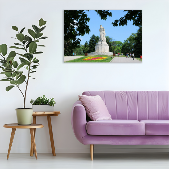 Canvas Art. Bulgarian Cityscapes & Landmarks. Sea Garden. Varna. Bulgaria.