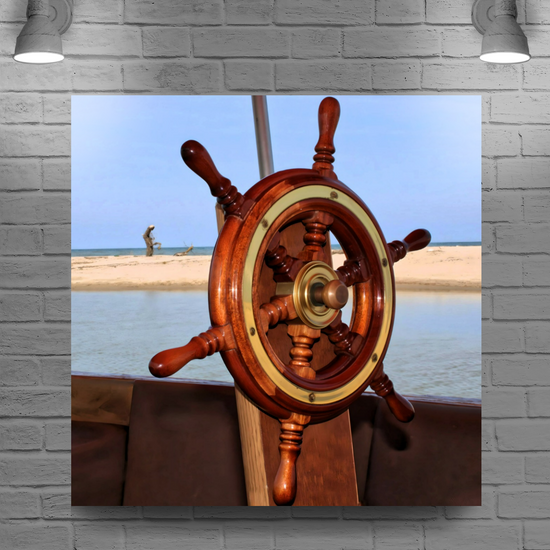 Canvas Art. Bulgarian Landscapes & Seascapes. Kamchia. Black Sea. Varna. Bulgaria.