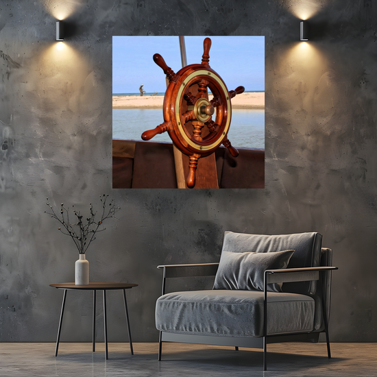 Canvas Art. Bulgarian Landscapes & Seascapes. Kamchia. Black Sea. Varna. Bulgaria.