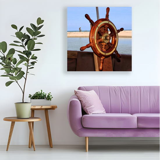 Canvas Art. Bulgarian Landscapes & Seascapes. Kamchia. Black Sea. Varna. Bulgaria.