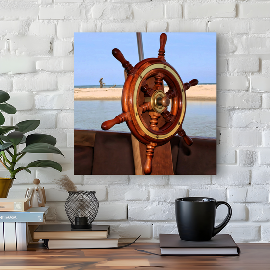 Canvas Art. Bulgarian Landscapes & Seascapes. Kamchia. Black Sea. Varna. Bulgaria.