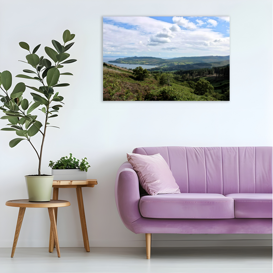 Canvas Art. Scottish Landscapes & Seascapes. Goatfell Mountain Trail. Isle of Arran. Scotland.