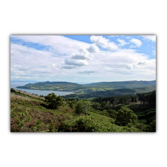 Canvas Art. Scottish Landscapes & Seascapes. Goatfell Mountain Trail. Isle of Arran. Scotland.