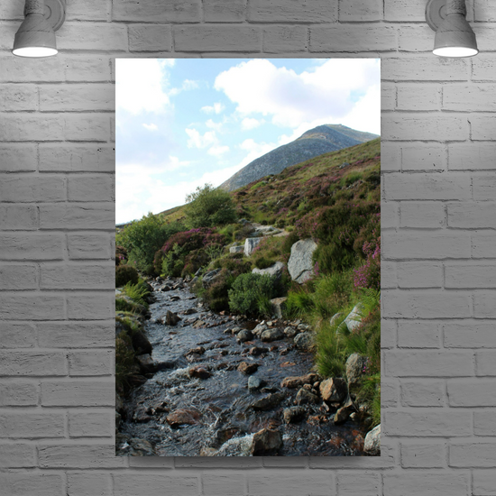 Canvas Art. Scottish Landscapes & Riverscapes. Goatfell  Mountain. Isle of Arran. Scotland.
