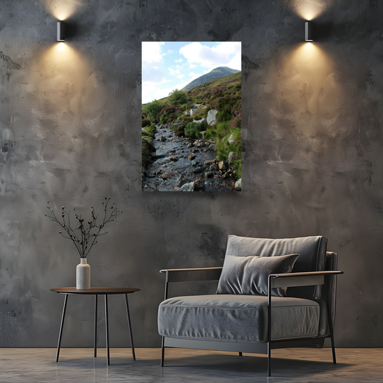 Canvas Art. Scottish Landscapes & Riverscapes. Goatfell  Mountain. Isle of Arran. Scotland.