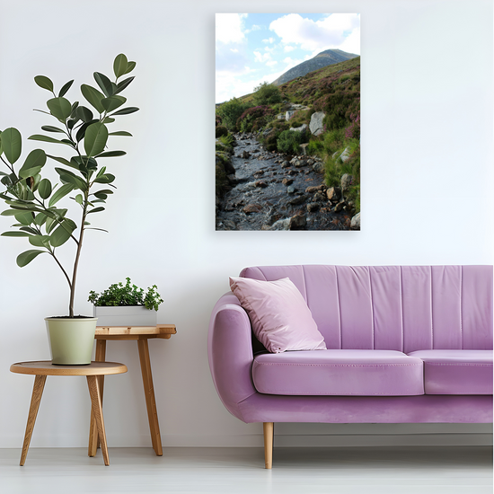 Canvas Art. Scottish Landscapes & Riverscapes. Goatfell  Mountain. Isle of Arran. Scotland.