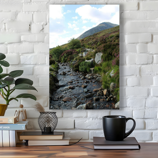 Canvas Art. Scottish Landscapes & Riverscapes. Goatfell  Mountain. Isle of Arran. Scotland.