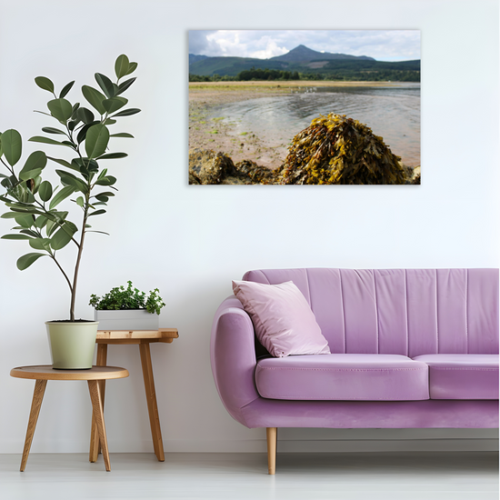 Canvas Art. Scottish Landscapes & Seascapes. Brodick. Goatfell Mountain. Isle of Arran. Scotland.