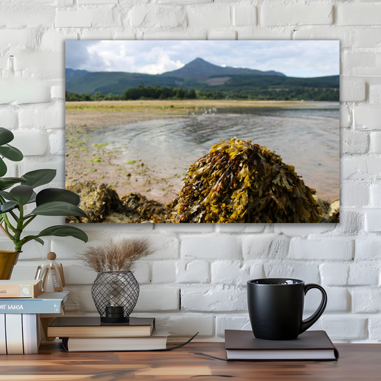 Canvas Art. Scottish Landscapes & Seascapes. Brodick. Goatfell Mountain. Isle of Arran. Scotland.