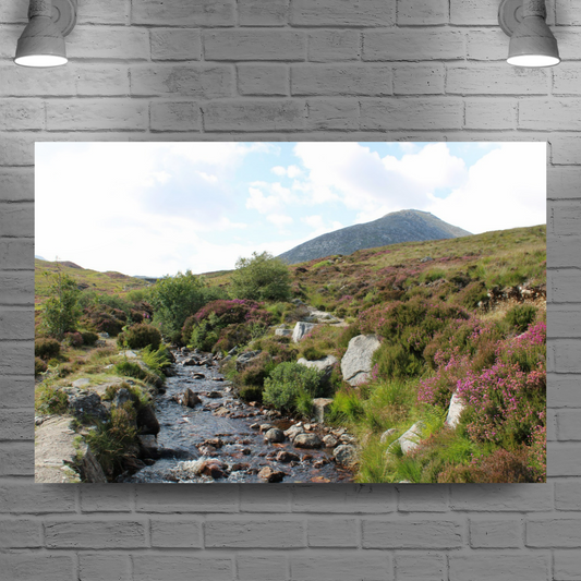 Canvas Art. Scottish Landscapes & Riverscapes. Goatfell Mountain. Isle of Arran. Scotland.