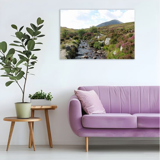 Canvas Art. Scottish Landscapes & Riverscapes. Goatfell Mountain. Isle of Arran. Scotland.