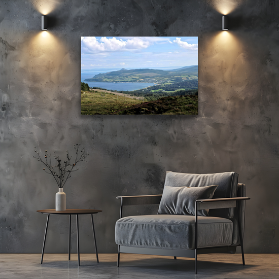 Canvas Art. Scottish Landscapes & Seascapes. Goatfell Mountain Trail. Isle of Arran. Scotland.