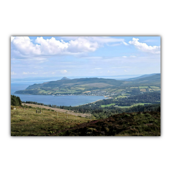 Canvas Art. Scottish Landscapes & Seascapes. Goatfell Mountain Trail. Isle of Arran. Scotland.