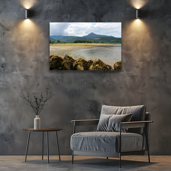 Canvas Art. Scottish Landscapes & Seascapes. Brodick. Goatfell Mountain. Isle of Arran. Scotland.