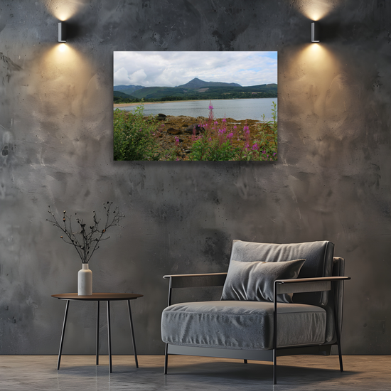 Canvas Art. Scottish Landscapes & Seascapes. Brodick. Goatfell Mountain. Isle of Arran. Scotland.