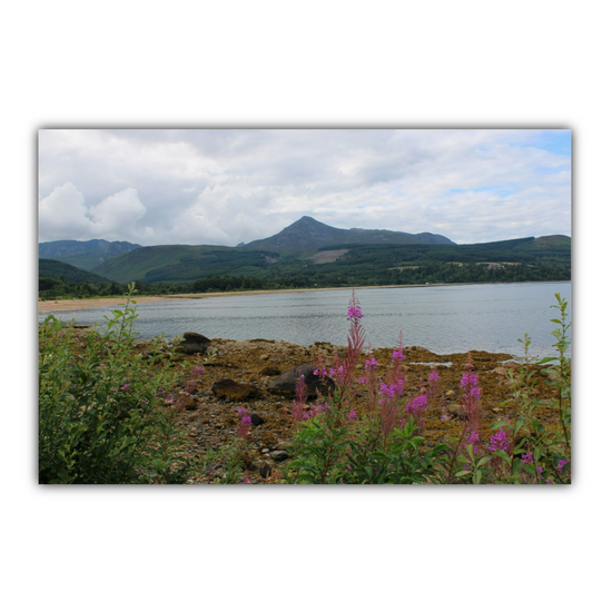 Canvas Art. Scottish Landscapes & Seascapes. Brodick. Goatfell Mountain. Isle of Arran. Scotland.