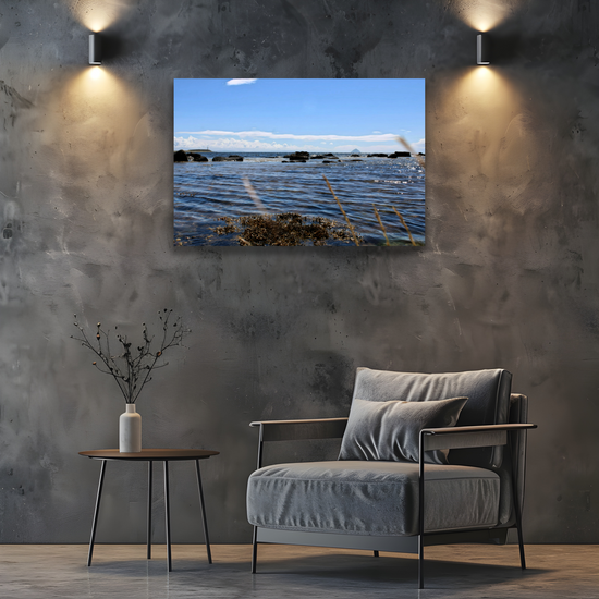 Canvas Art. Scottish Landscapes & Seascapes. Kildonan Beach. Ailsa Craig. Isle of Arran. Scotland.