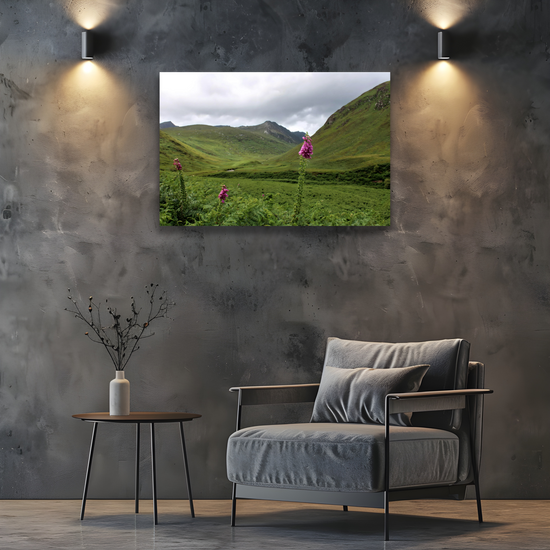 Canvas Art. Scottish Landscapes & Riverscapes. Glen Rosa Trail. Isle of Arran. Scotland.