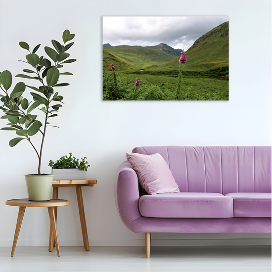 Canvas Art. Scottish Landscapes & Riverscapes. Glen Rosa Trail. Isle of Arran. Scotland.