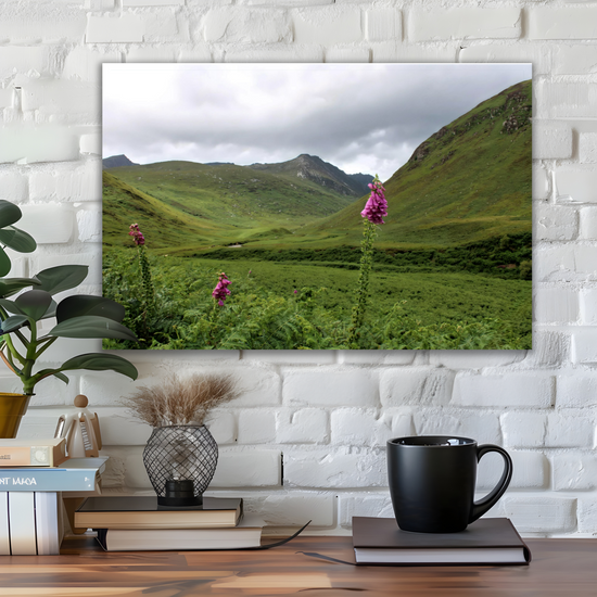 Canvas Art. Scottish Landscapes & Riverscapes. Glen Rosa Trail. Isle of Arran. Scotland.