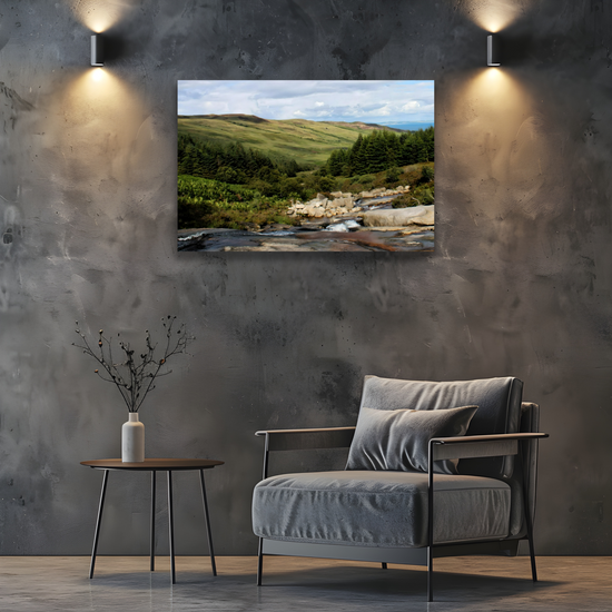 Canvas Art. Scottish Landscapes & Riverscapes. North Glen Sannox. Isle of Arran. Scotland.